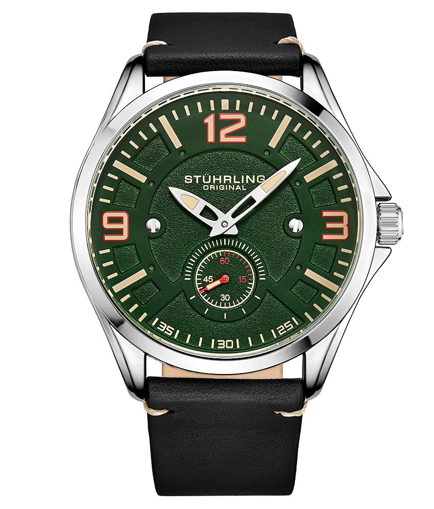 Expedition C934S 43mm Quartz Aviator Watch for Men - Stylish Pilot Watch for Aviation Enthusiasts & Outdoor Adventures