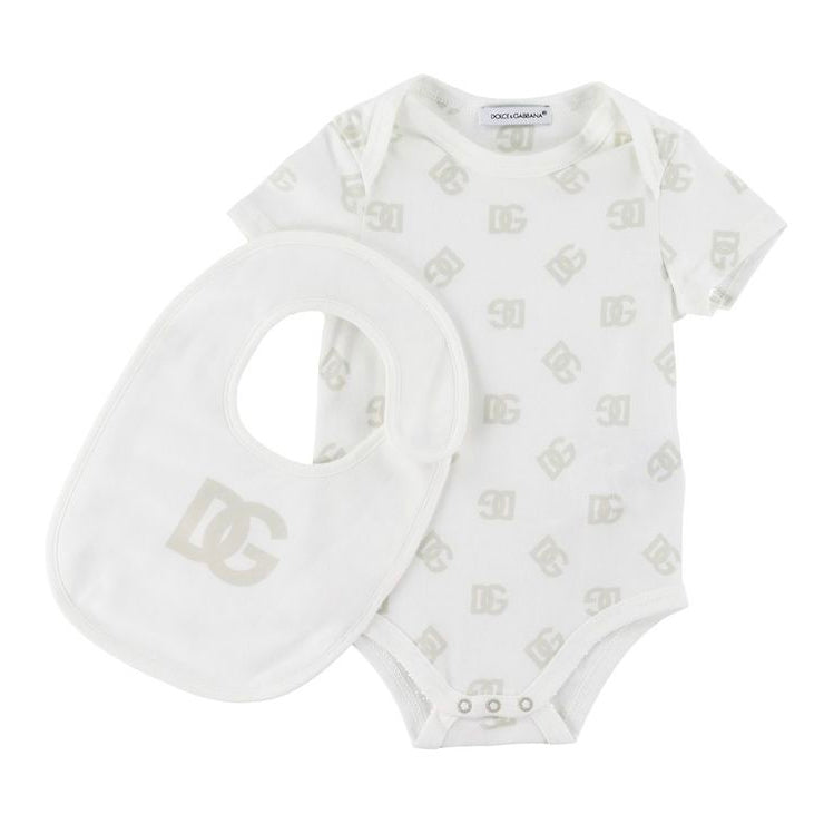 Dolce & Gabbana Baby Girl Outfit Set - Luxury Infant Clothing for Special Occasions | Perfect for Christenings, Birthday Parties & Family Photos