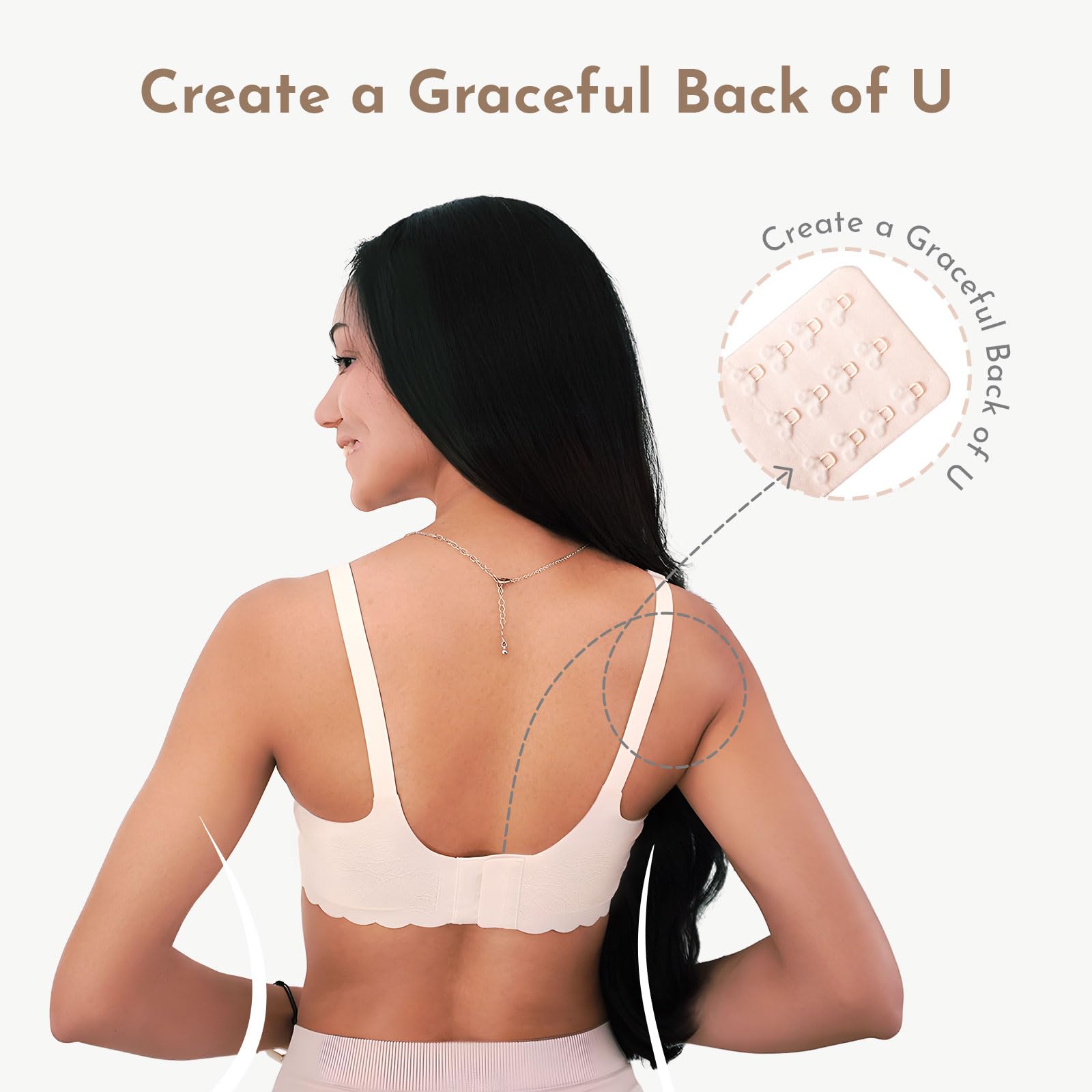 Best Nursing Bras for Breastfeeding Moms - Seamless Ultra Comfort Maternity Bra with Natural Shape Support - Perfect for Pregnancy & Postpartum Use at Home or Work
