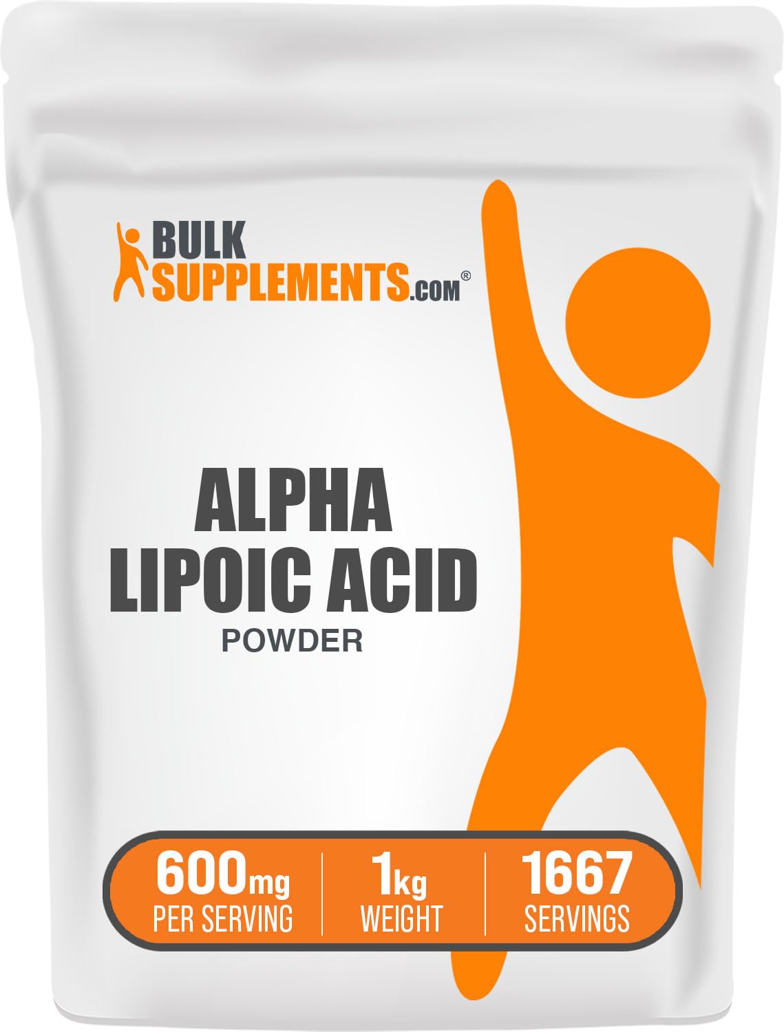 Bulk Alpha Lipoic Acid Powder 600mg per Serving - 5kg (11 lbs) ALA Supplement for Antioxidant Support, Blood Sugar & Nerve Health - Gluten Free, Vegan - Perfect for Smoothies, Shakes & Wellness Routines