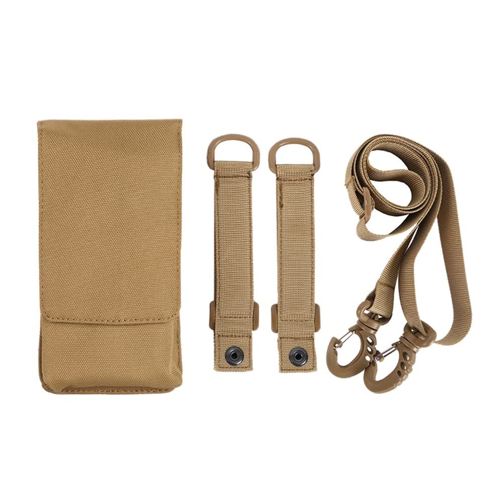 Tactical Phone Holster - Waterproof Molle Pouch for Phones & Gadgets - Outdoor & Hiking Use