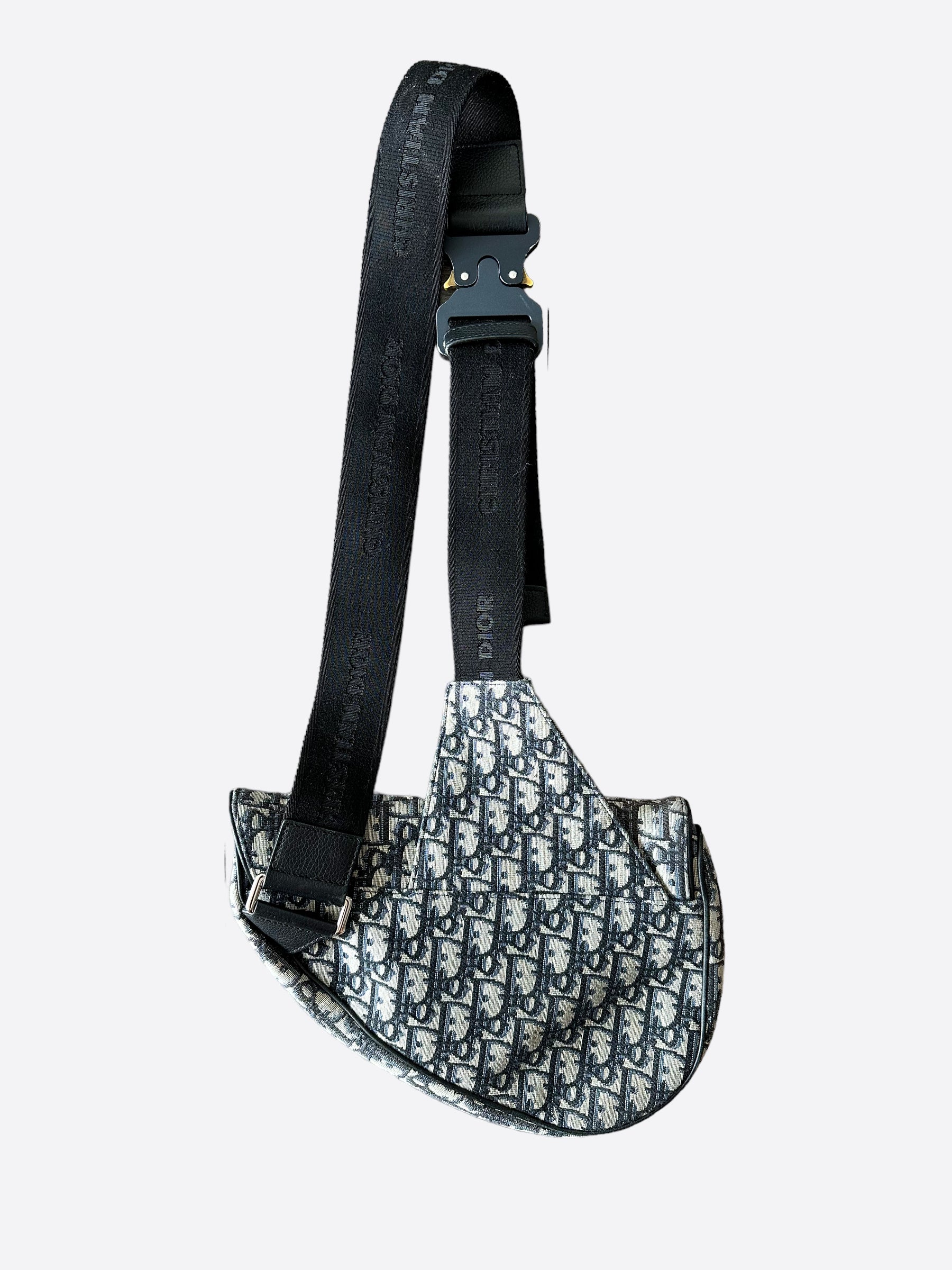 Dior Beige Oblique Saddle Bag - Luxury Designer Crossbody Handbag for Women | Perfect for Date Night, Parties & Everyday Use