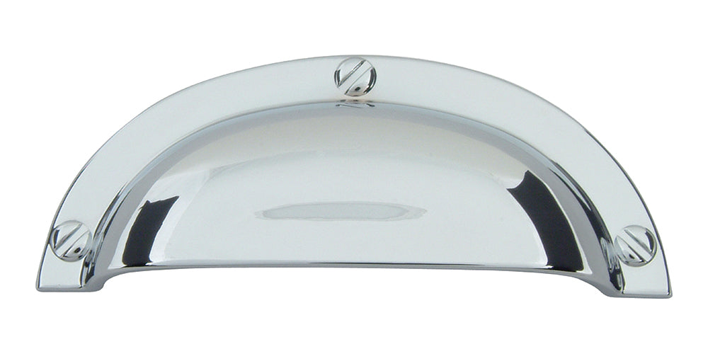 64mm Bin Cup Pull - Durable Stainless Steel Cabinet Handle for Kitchen, Bathroom & Office Furniture - Perfect for Drawers, Cabinets & Storage Organizers