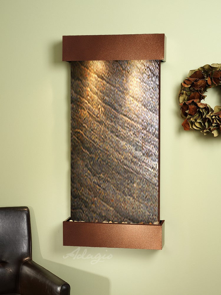 Adagio Whispering Creek Woodland Brown Green Featherstone WCS3712 - Premium Home Decor for Rustic & Nature-Inspired Living Rooms, Bedrooms, and Offices