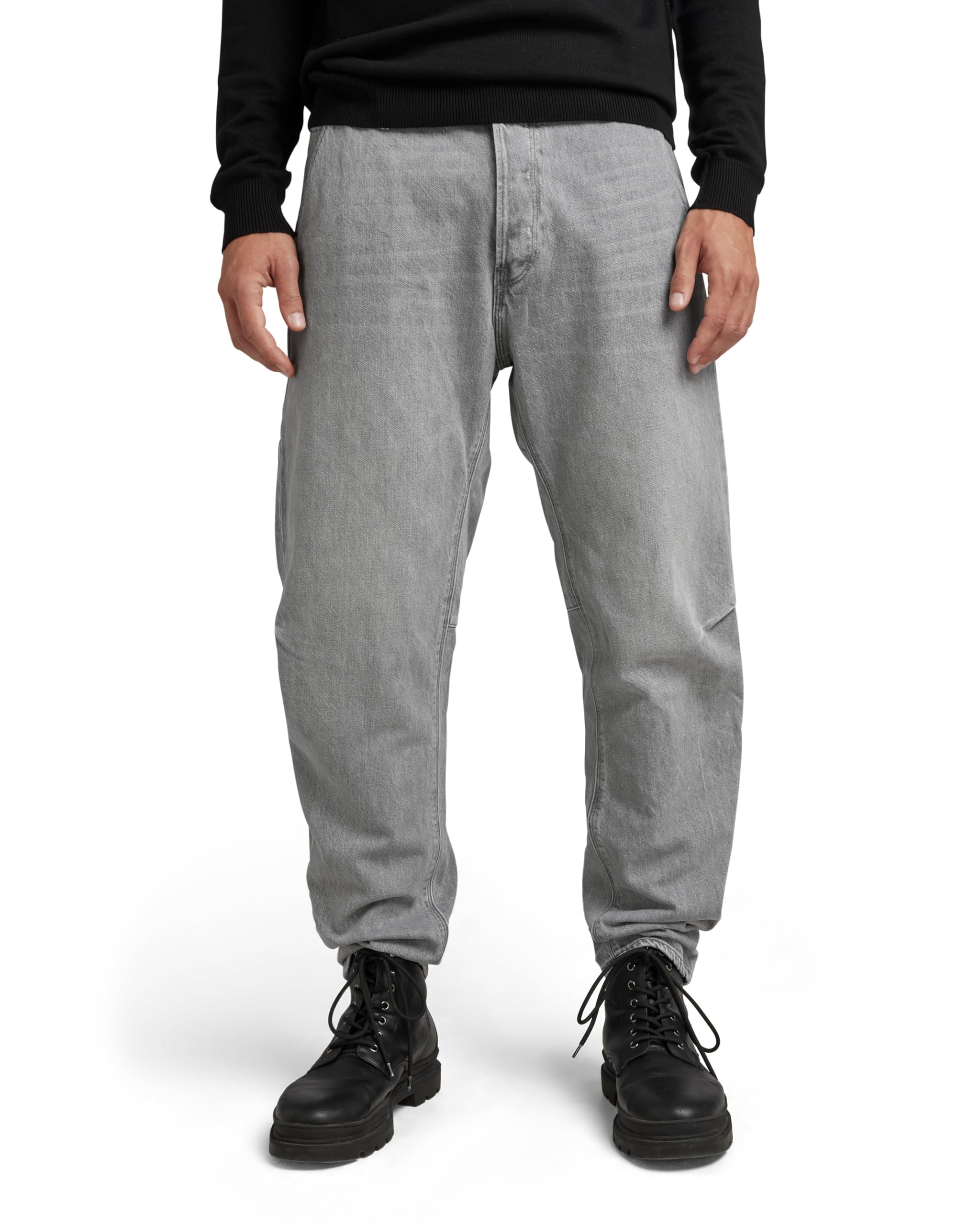 G-STAR Men's Grip 3D Relaxed Tapered Fit Jeans - Comfortable Stretch Denim Pants for Casual Wear & Everyday Style