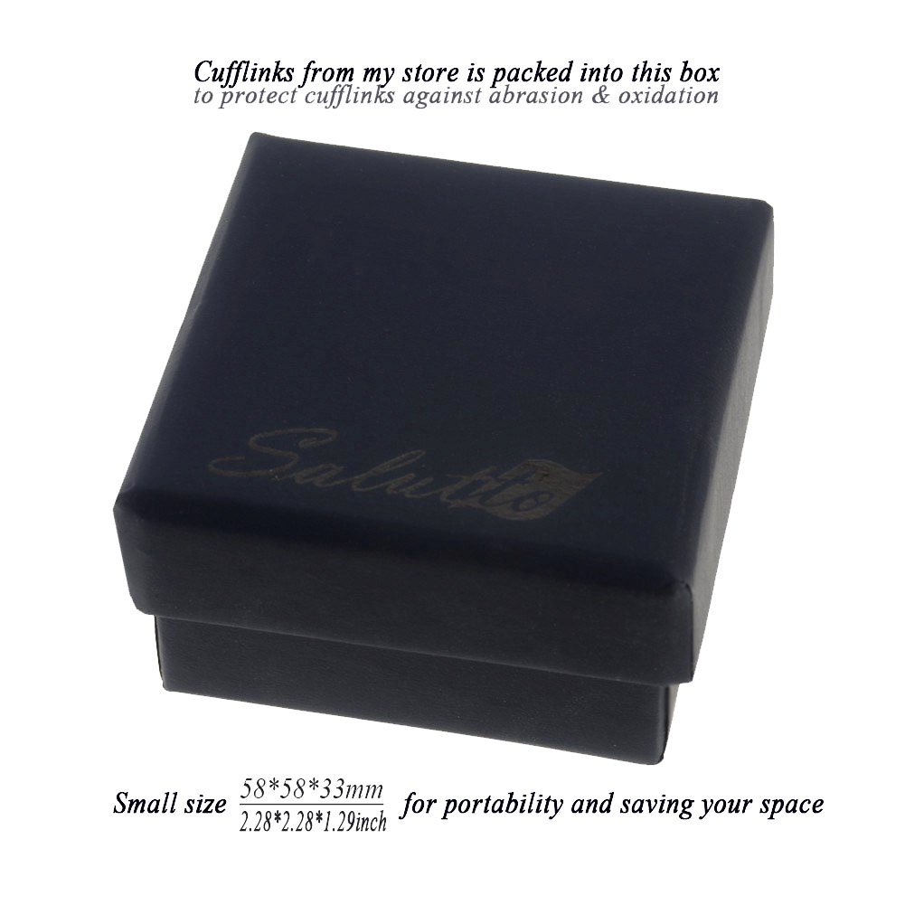 Stylish Men's Gold Alphabet Cufflinks - Premium 1 Pair Set with Elegant Gift Box - Perfect for Weddings, Business Meetings & Formal Occasions