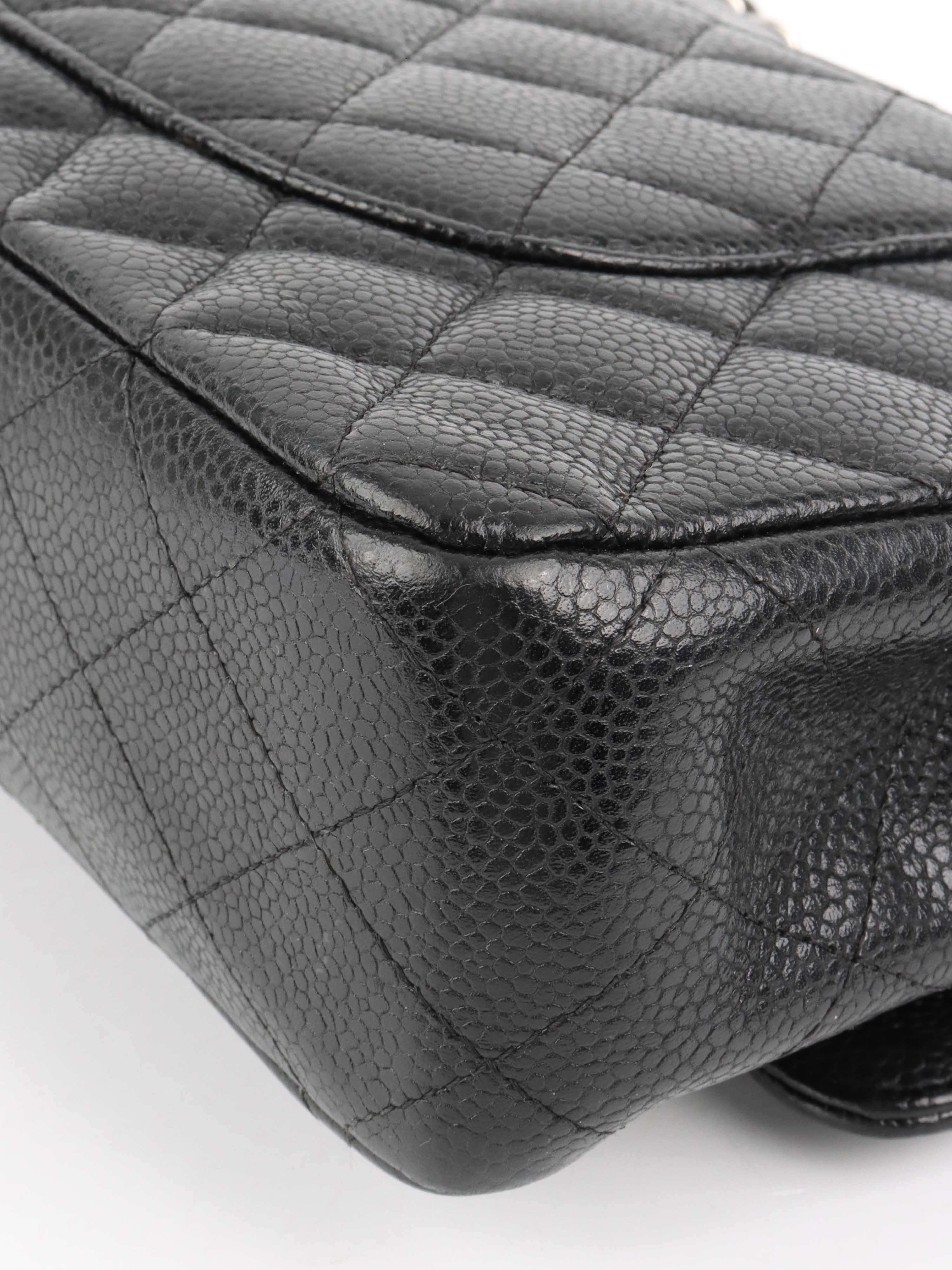 Chanel Medium Black Caviar Classic Flap Bag - Luxury Designer Handbag for Women | Perfect for Work, Evening Events & Everyday Use