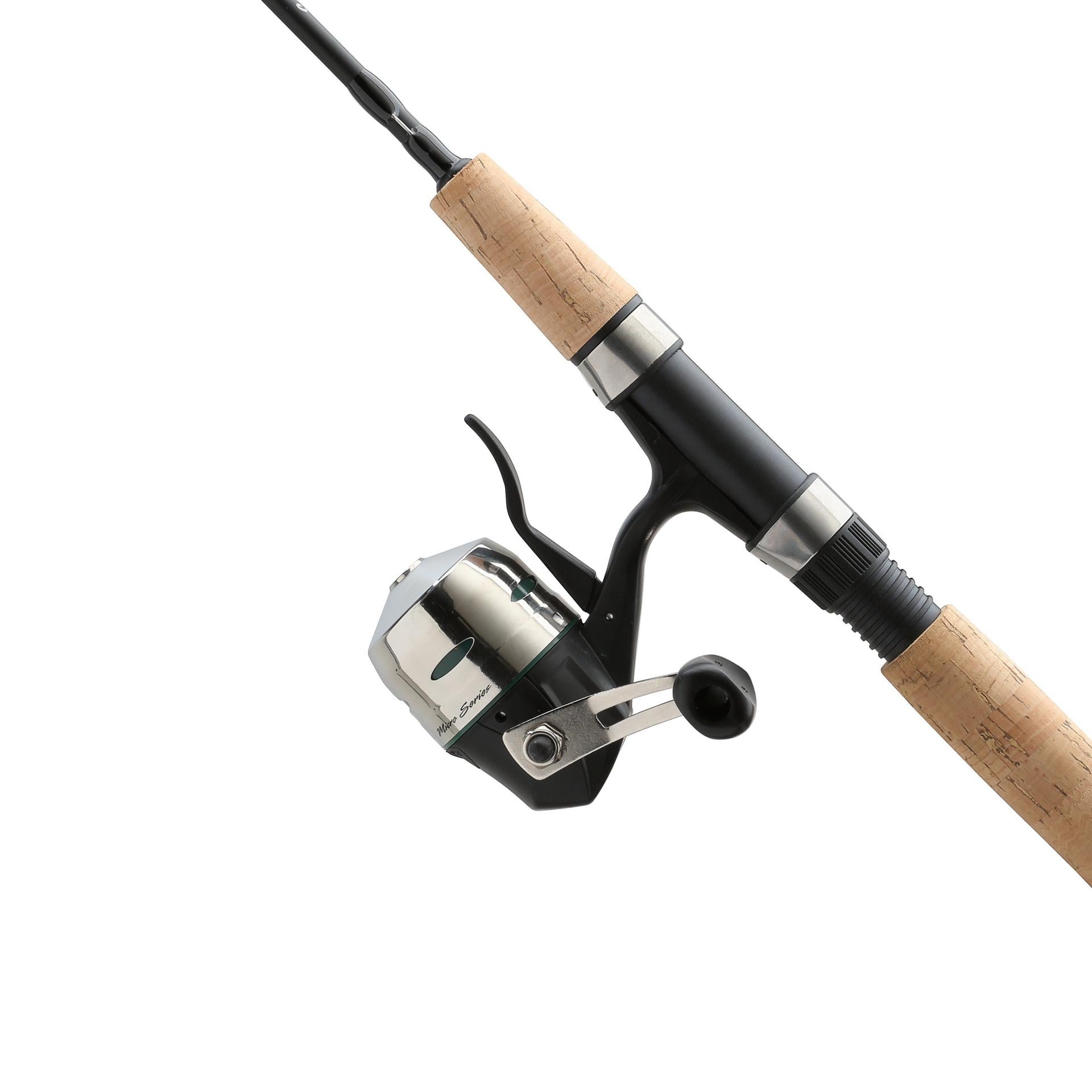 Micro™ Series Spincast Fishing Rod and Reel Combo - Lightweight Spinning Combo for Freshwater & Saltwater Fishing - Perfect for Beginners and Anglers | Ideal for Shore Fishing, Boat Fishing, and Bass Fishing