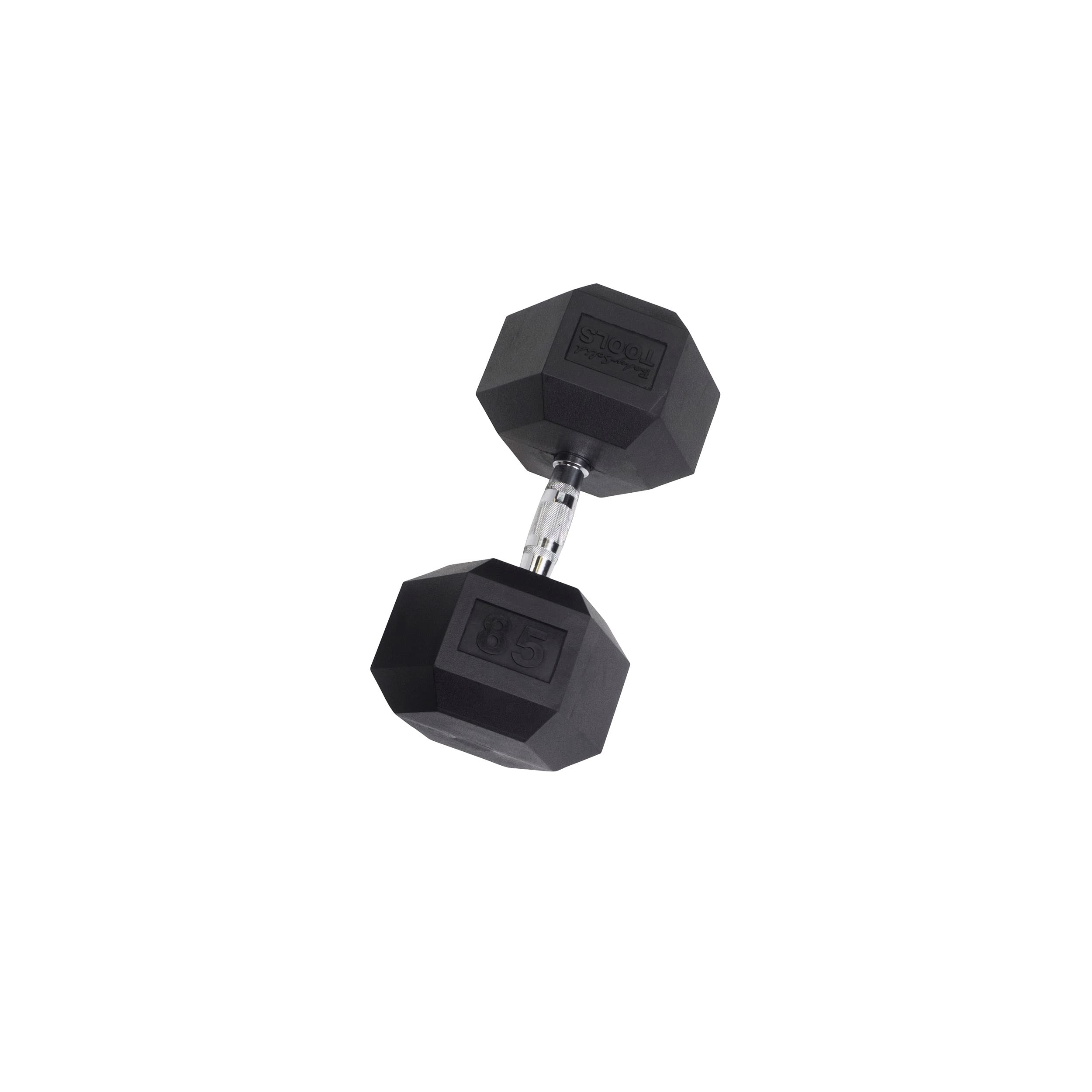 Body-Solid Rubber Coated Hexagon Dumbbells - Premium Hand Weights for Men & Women | Strength Training & Bodybuilding Equipment for Home Gym Workouts | Perfect for Weight Lifting, CrossFit & Fitness Training