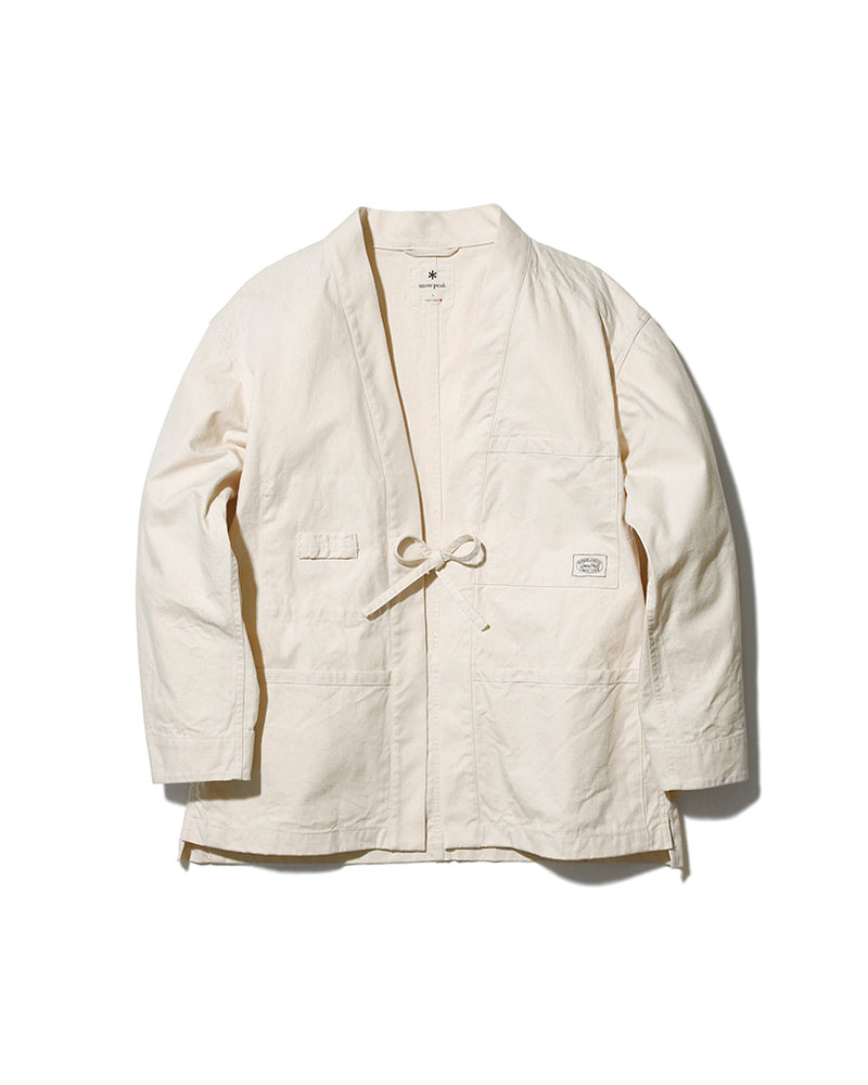 Premium NORAGI Work Jacket - Japanese Style Cotton Kimono Jacket for Men & Women - Comfortable Lightweight Outerwear for Casual Wear, Street Fashion & Workwear