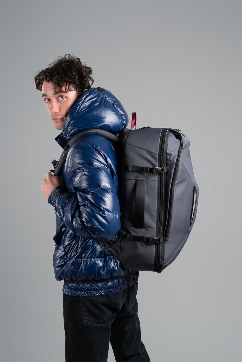 Pacsafe EXP45 Anti-Theft Carry-On Travel Backpack - Secure 45L Luggage for Airplane, Business Trips & Adventure Travel
