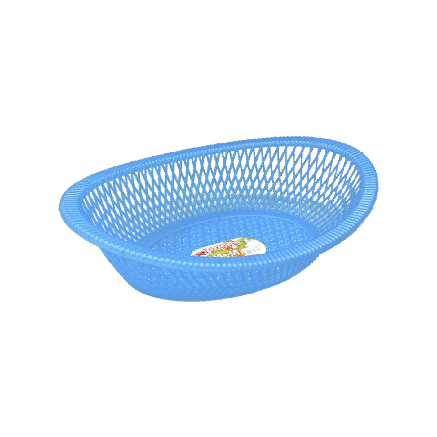 Stylish Oval Basket Tray - Handwoven Natural Rattan Storage & Decorative Tray for Home Organization - Perfect for Coffee Table, Bathroom, Kitchen & Living Room Decor