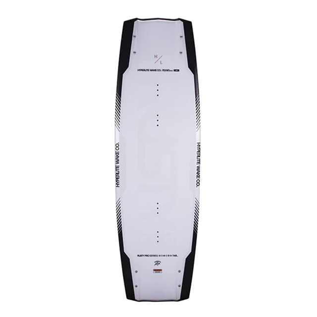 Hyperlite Rusty Pro Men's Wakeboard 146cm - White/Black - Premium Performance for Water Sports & Wakeboarding Enthusiasts
