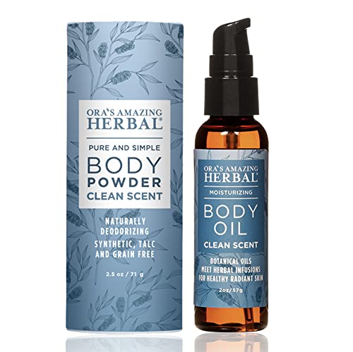 Body Powder & Body Oil