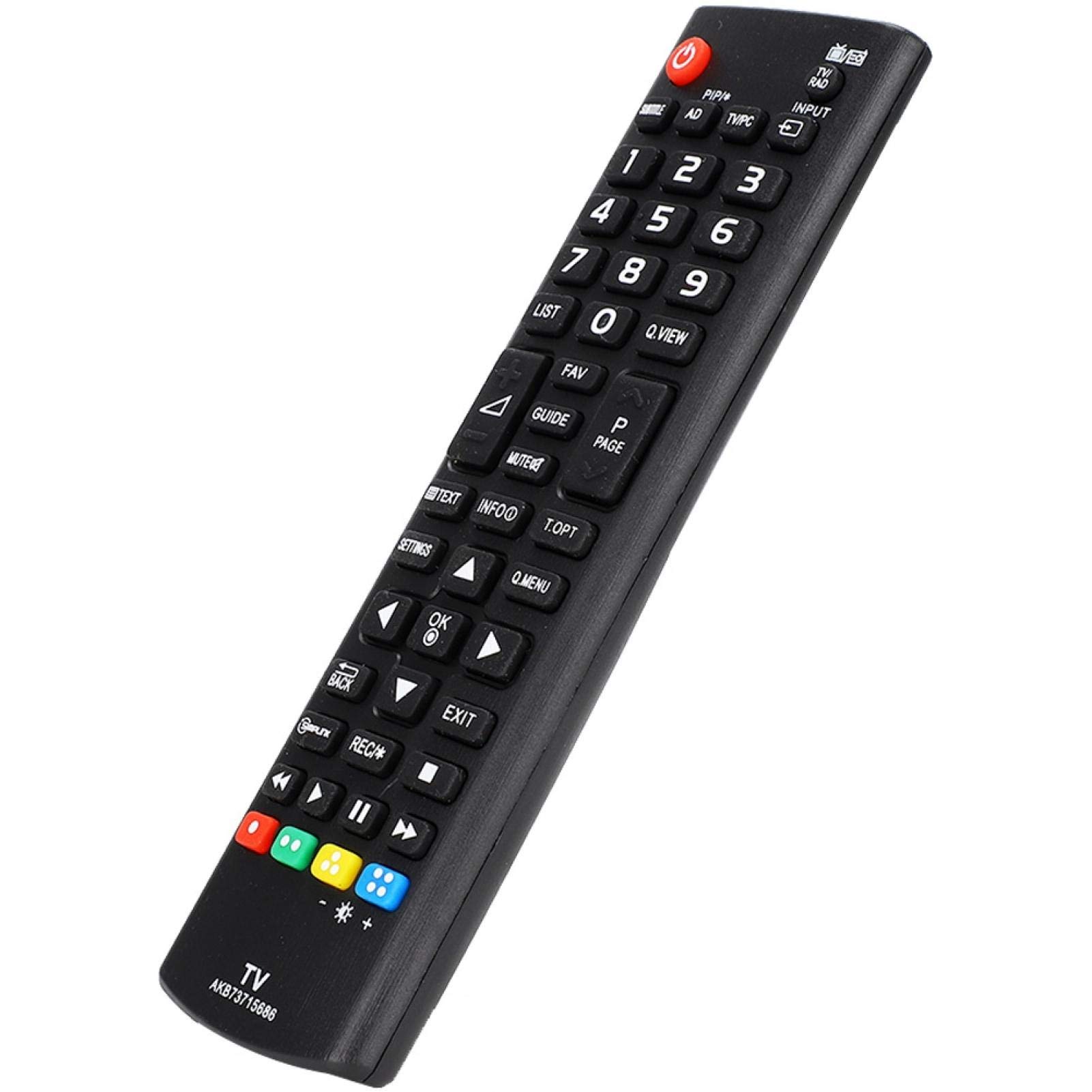 Gaeirt Universal TV Remote Control - Multi-Functional, Durable & Ergonomic Design for Smart TVs, Streaming Devices | Perfect for Home Theater, Office & Living Room Use