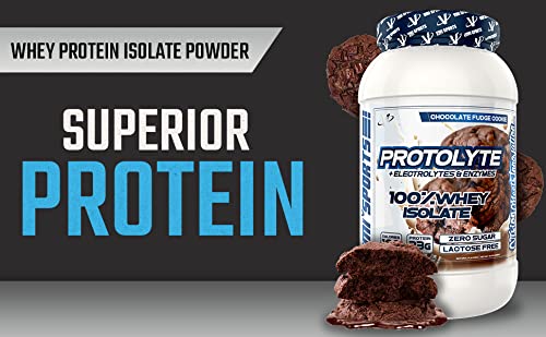 VMI Sports ProtoLyte Whey Isolate Protein Powder - Chocolate Fudge Cookie Flavor, 1.63 lbs (740g) | Premium Low-Carb Muscle Recovery Supplement for Post-Workout & Fitness Enthusiasts