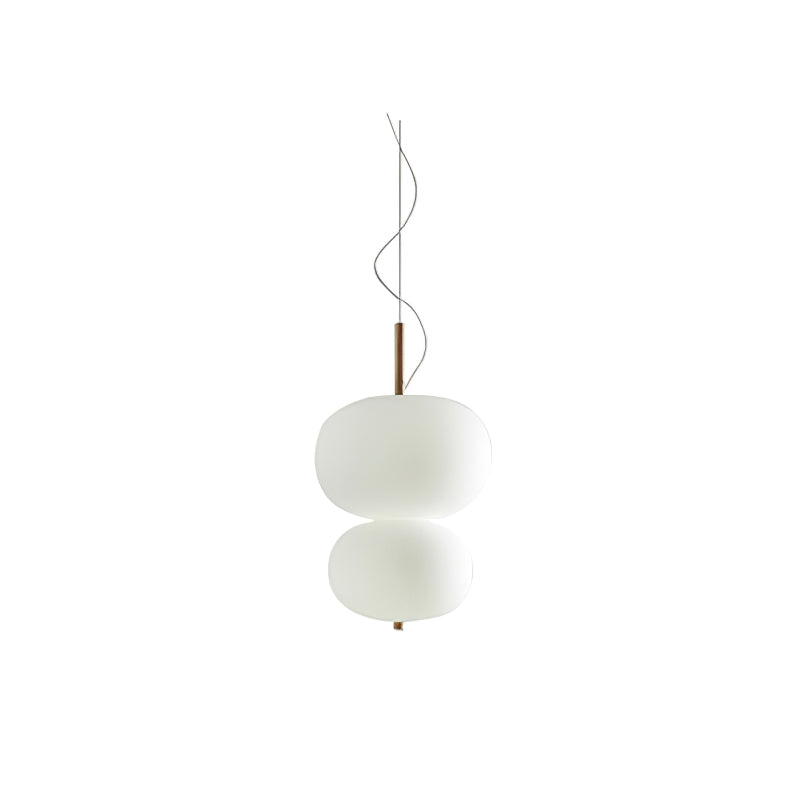 Ilargi Pendant Light - Modern Moon-Shaped Hanging Lamp for Dining Room, Kitchen Island & Bedroom Lighting Decor