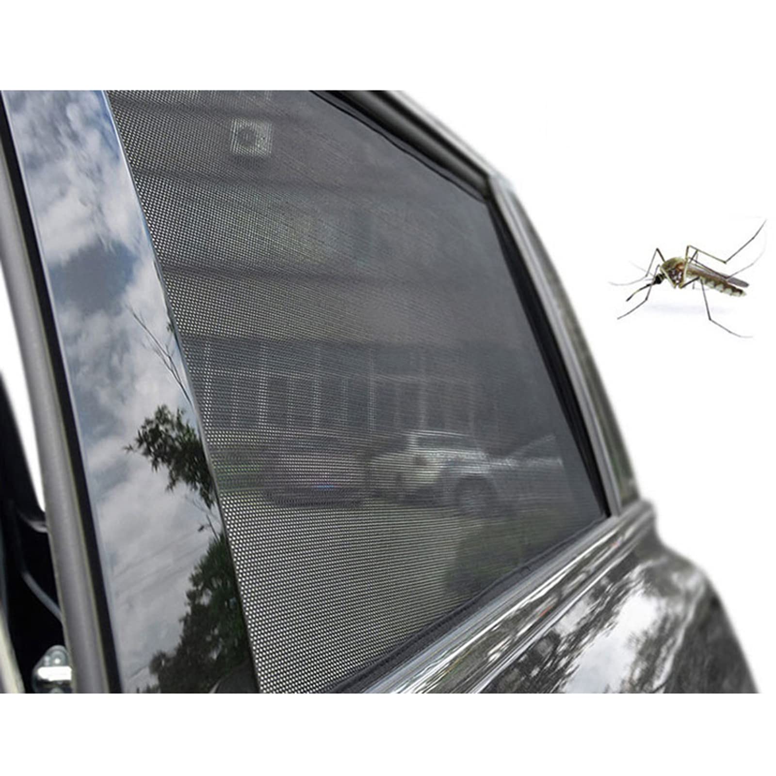 2013-2018 Mazda 3 Sedan Car Window Sunshades - UV Protection Mesh Sunshade for Front/Rear Windshield & Side Windows | Keep Car Cool, Reduce Glare & Protect Interior | Perfect for Summer Driving, Road Trips & Parking