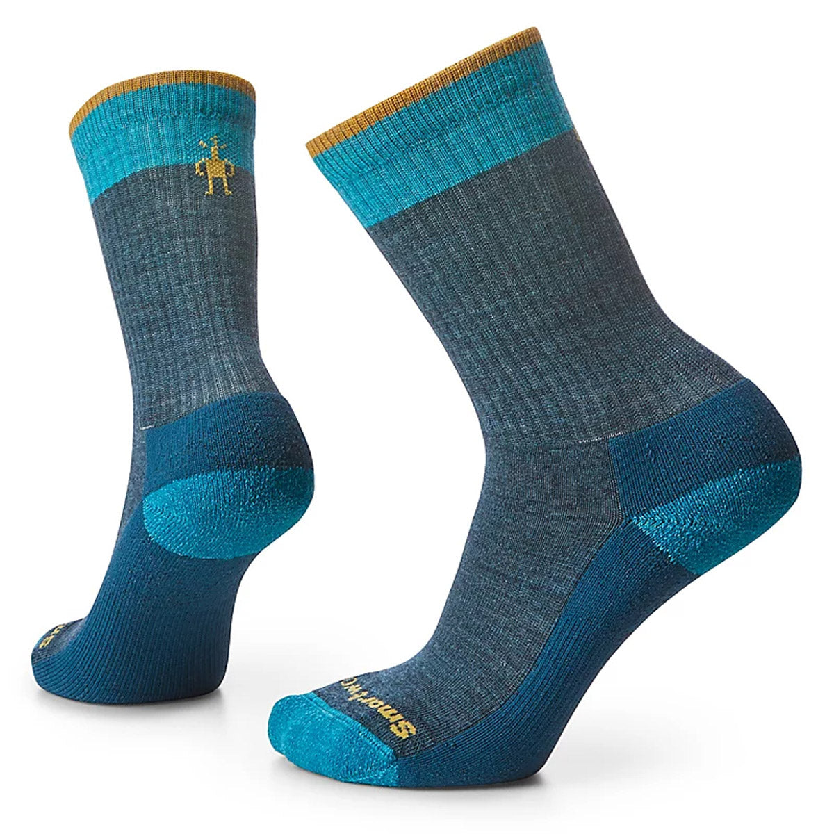 Men's Everyday Rollinsville Crew Socks - Soft Cotton Comfort Socks for Daily Wear - Perfect for Work, Hiking & Casual Outfits