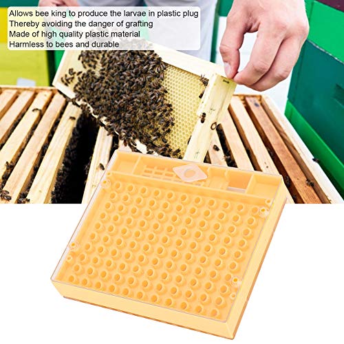 FAMKIT King Breeding Box - Bee Queen Incubator for Safe & Easy Beekeeping | Portable Harmless Beehive Tool for Hive Management | Ideal for Beekeepers & Honey Production