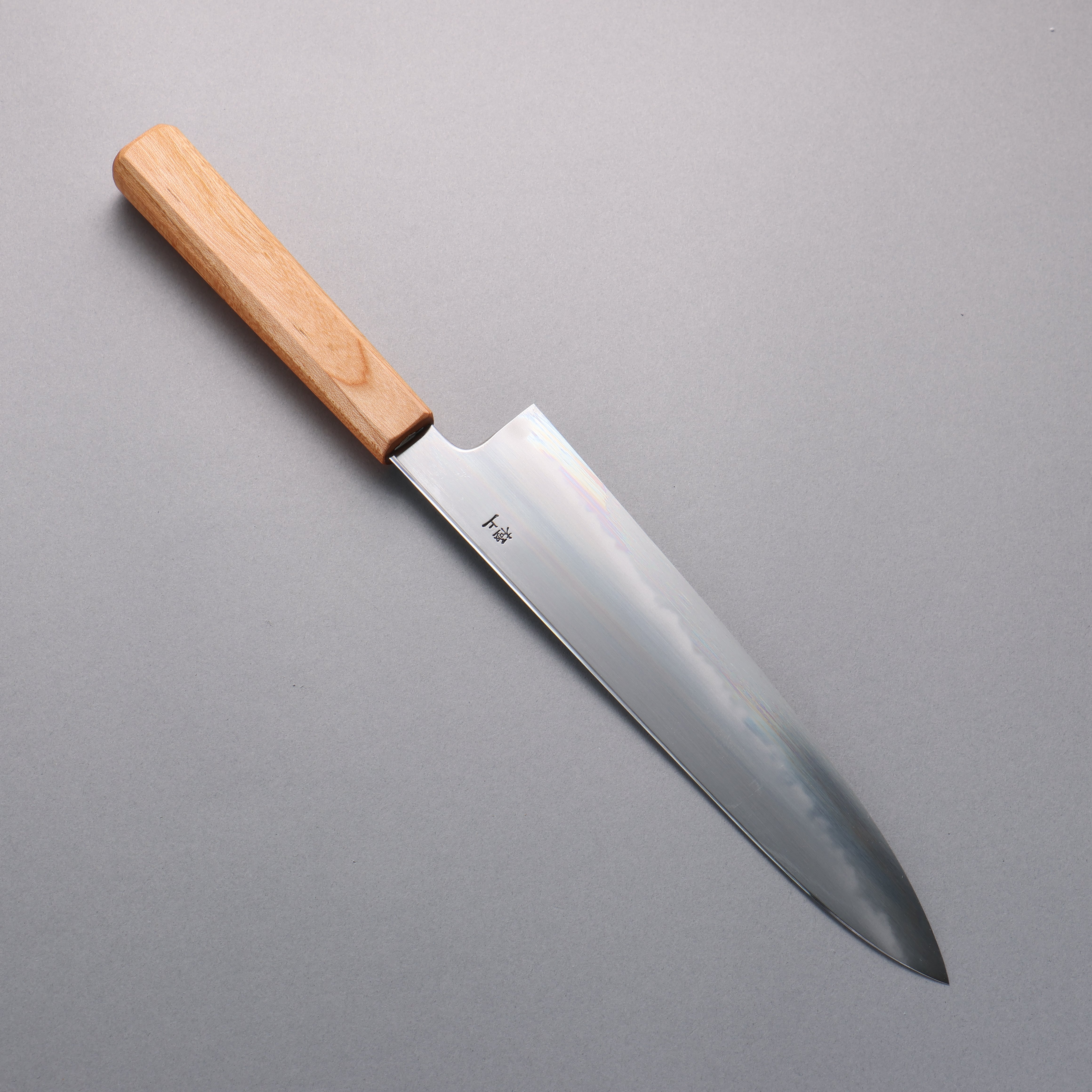Premium Kagekiyo White Steel No.2 Gyuto Chef Knife 240mm - Japanese Cherry Wood Handle with Protective Sheath - Ideal for Professional Chefs & Home Cooking Enthusiasts