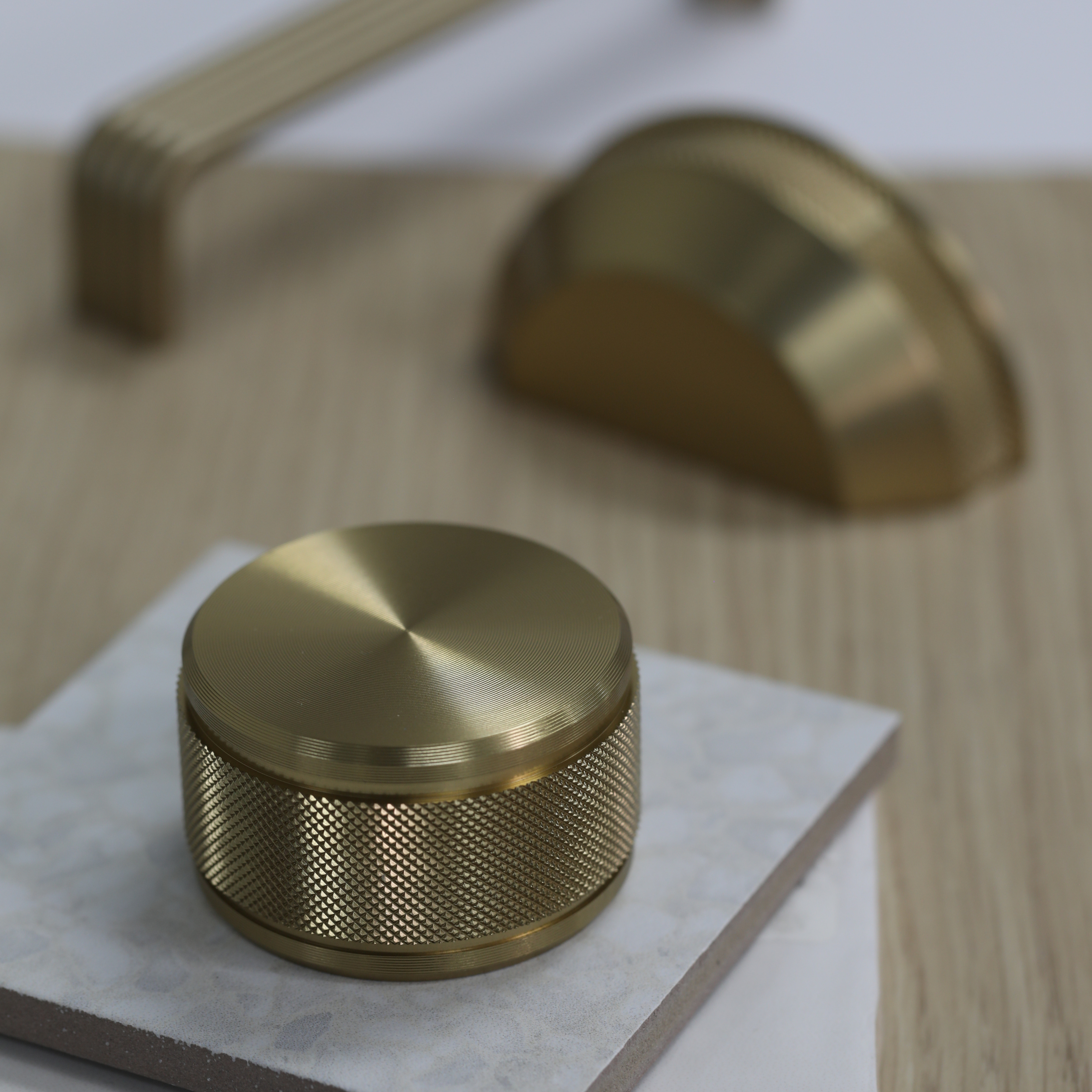 Textured Cabinet Knobs H2310 - 3 Color Options for Kitchen, Bathroom & Furniture Hardware Upgrade