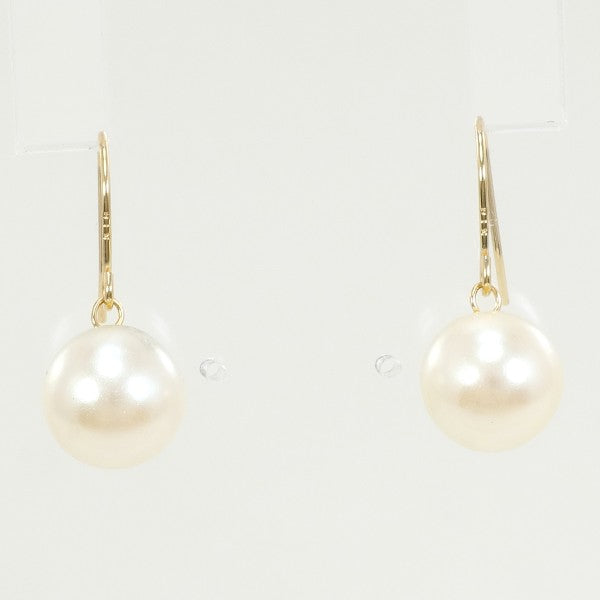 18K Yellow Gold Pearl Earrings for Women – Elegant & Timeless Pearl Jewelry – Perfect for Weddings, Parties & Special Occasions