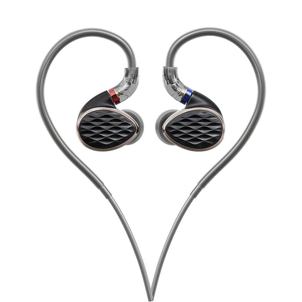 FiiO FH15 Hybrid In-Ear Headphones - 1 Dynamic Driver + 3 Balanced Armature Drivers, MMCX Detachable Cable (3.5mm/4.4mm) | Audiophile-Grade Sound for Music Lovers, Studio Monitoring & Gaming