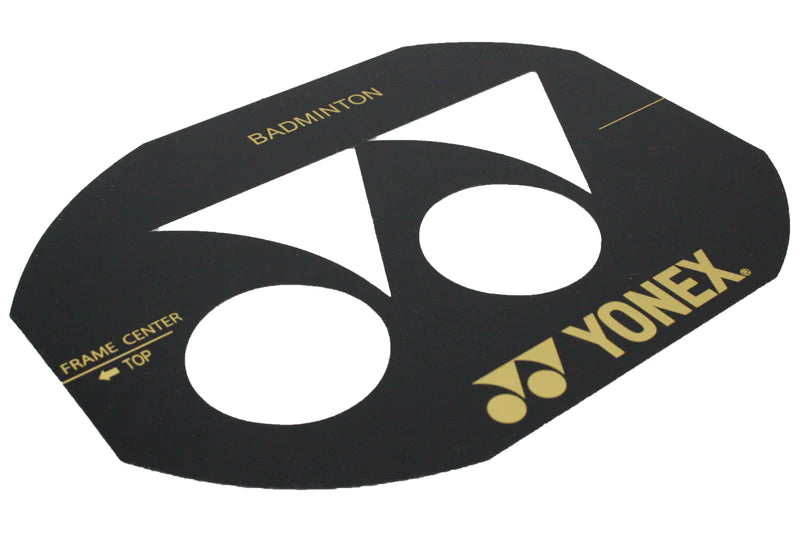 Yonex Badminton Racket Stencil Card - Custom Grip Design for Enhanced Performance | Perfect for Badminton Players & Coaches