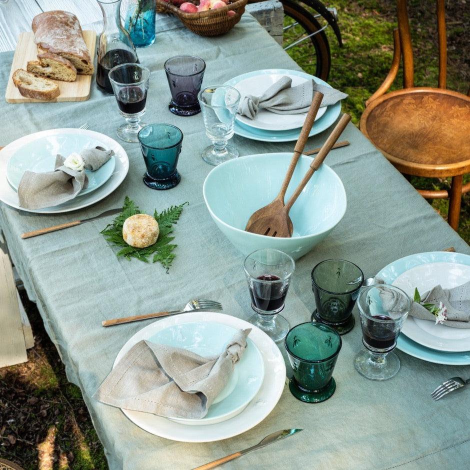 Premium Bee Ceramic Serving Bowl in Elegant Blue - Perfect for Salads, Pasta, and Party Appetizers