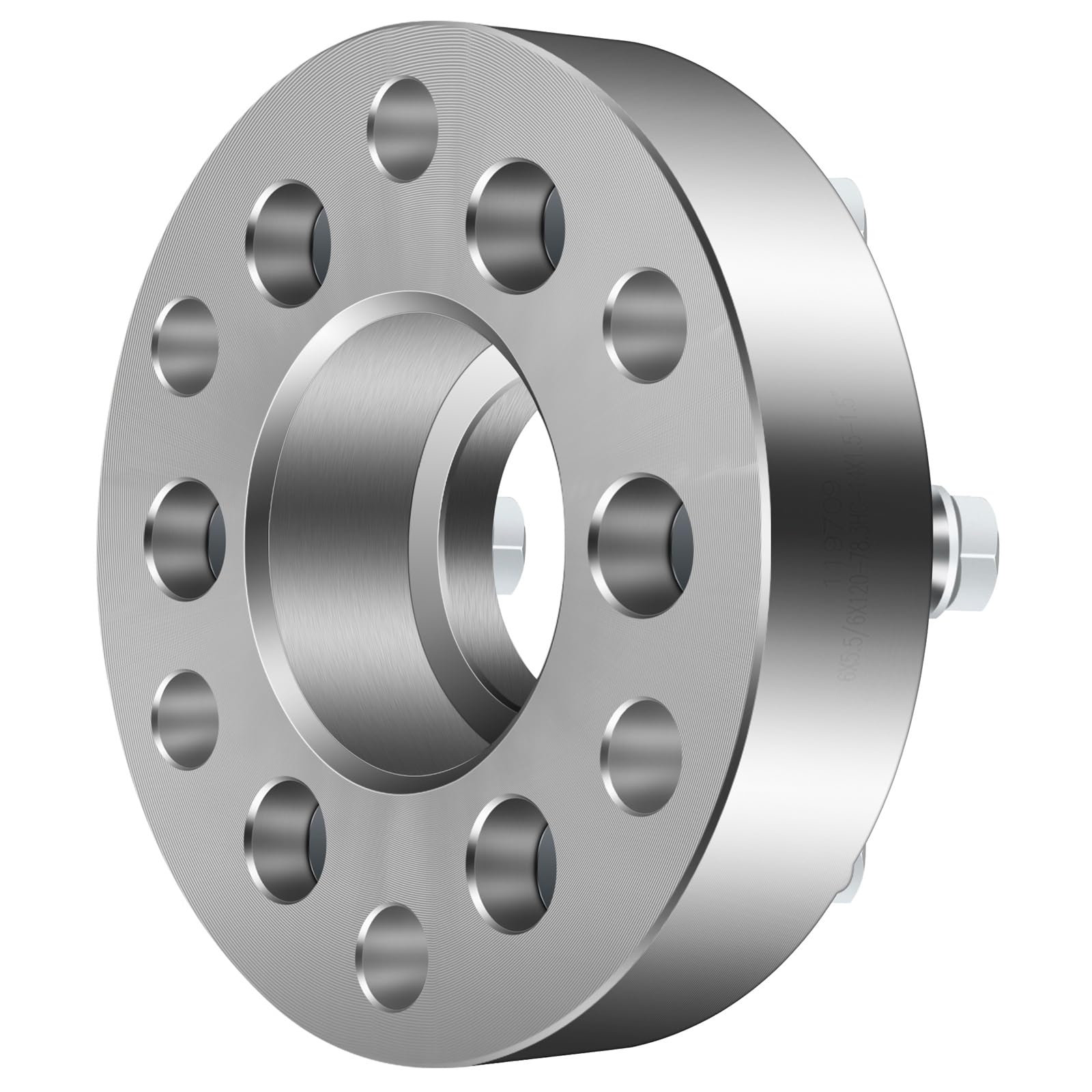 ECCPP 6x120 Wheel Spacers 1.25 Inch (66.9mm) 14x1.5 Studs - Compatible with 2015-2022 Chevrolet Colorado, 2018-2022 Chevrolet Traverse, 2017-2022 GMC Acadia, 2015-2022 GMC Canyon - 4PCS - Enhance Vehicle Stance & Off-Road Performance