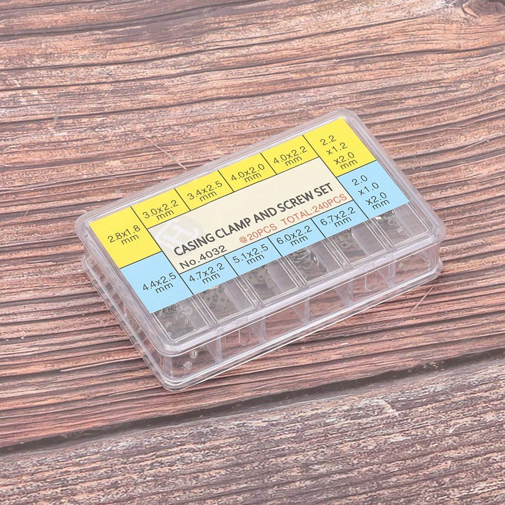 High-Quality Watch Repair Screws for ETA 2824 2834 2826 2836 Movements - Durable Watchmaker Accessories for Professional Watch Repair & Maintenance - Perfect for Watch Enthusiasts and Jewelers
