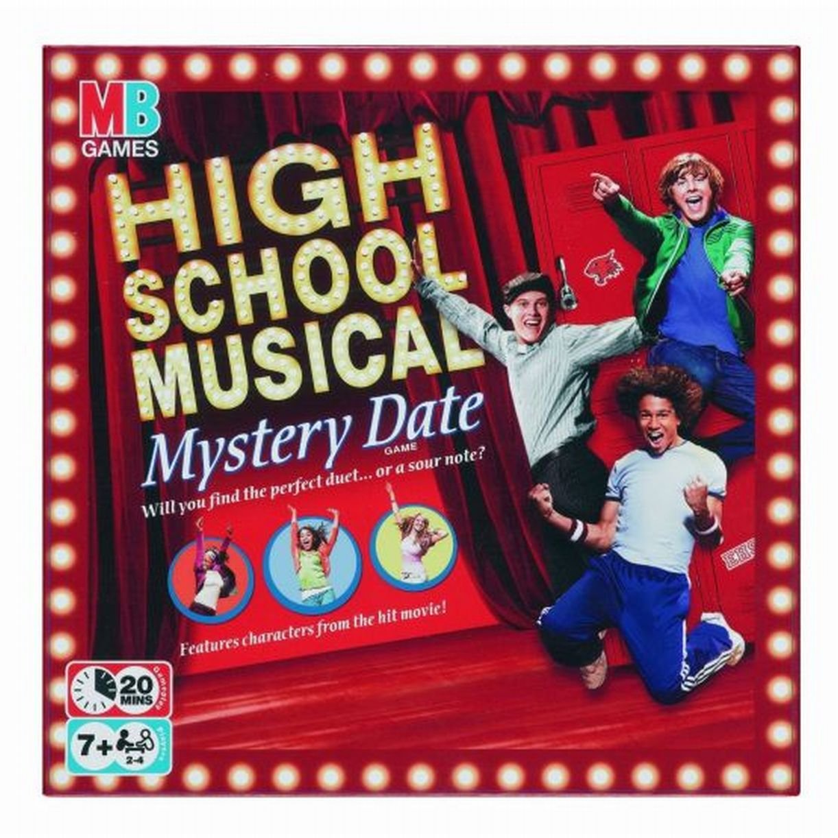 High School Musical Mystery Date Board Game - Fun Family Party Game for Teens & Kids - Perfect for Movie Nights, Sleepovers & Birthday Parties