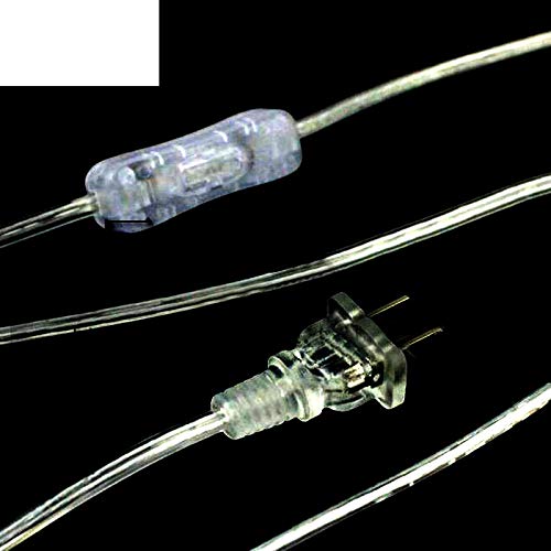 1PC Standard Wire Cable Switch Plug with Push Button On/Off Switch for LED Lights, Lamps & Household Lighting - Perfect for Bedroom, Living Room & Office Use