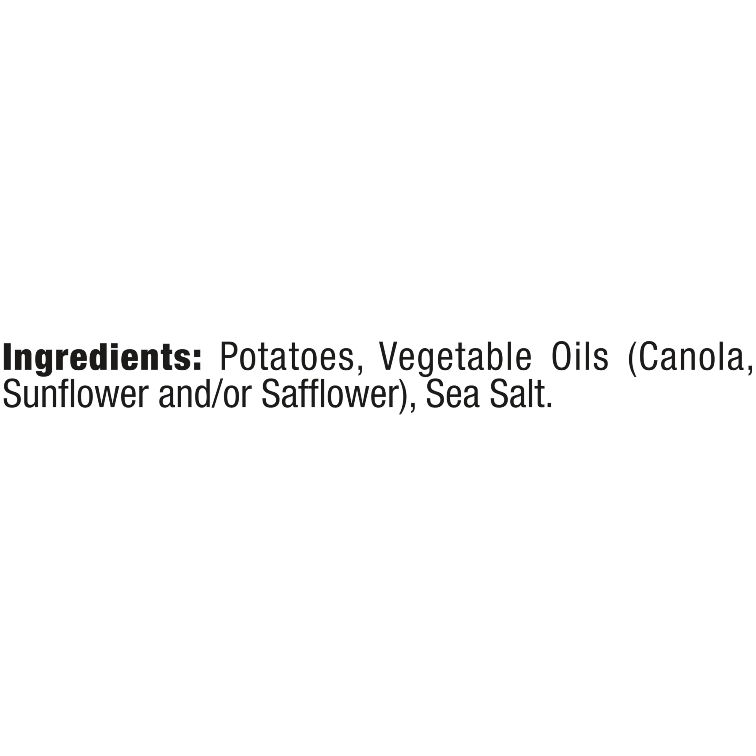 Kettle Brand Sea Salt Potato Chips 13oz - Crunchy Gluten-Free Snacks for Parties, Picnics & Movie Nights
