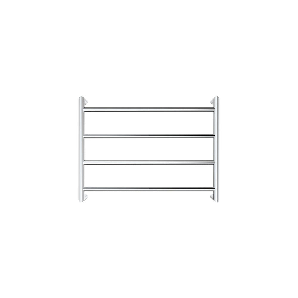 Fienza Kaya 8286045 Heated Towel Rail - 600 x 450mm Chrome Bathroom Towel Warmer for Spa, Luxury Hotels & Home Use