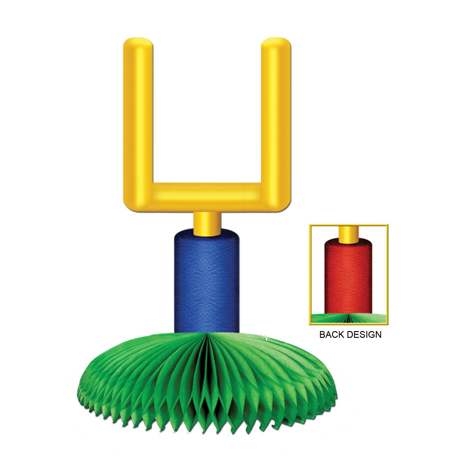 12 Pack Beistle Goal Post Party Centerpiece Decorations - Football Theme Party Supplies for Birthday, Super Bowl, Tailgate & Sports Events - Perfect for Table Decor, Photo Booth Props & Game Day Celebrations