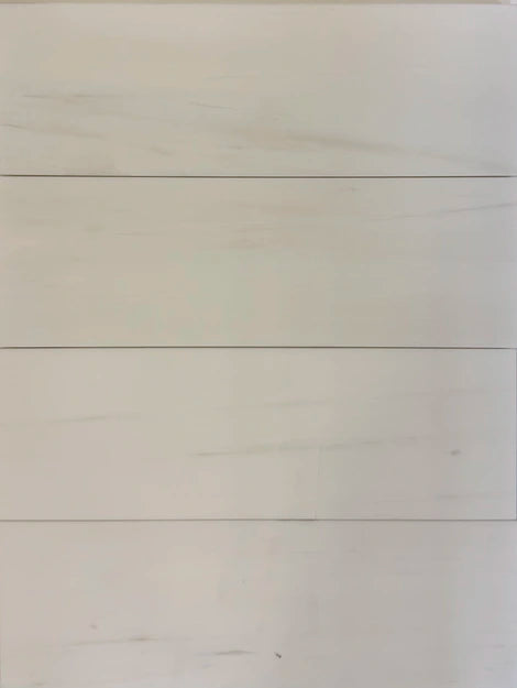 Premium Bianco Dolomite 4x12 Subway Tile - Polished or Honed Finish for Kitchen Backsplash & Bathroom Walls | Elegant Ceramic Wall Tiles for Modern Home Renovation