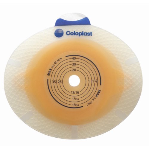 Coloplast SenSura Standard Wear Flat Baseplate 10031 - Comfortable Ostomy Pouch for Daily Use, Travel & Active Lifestyle