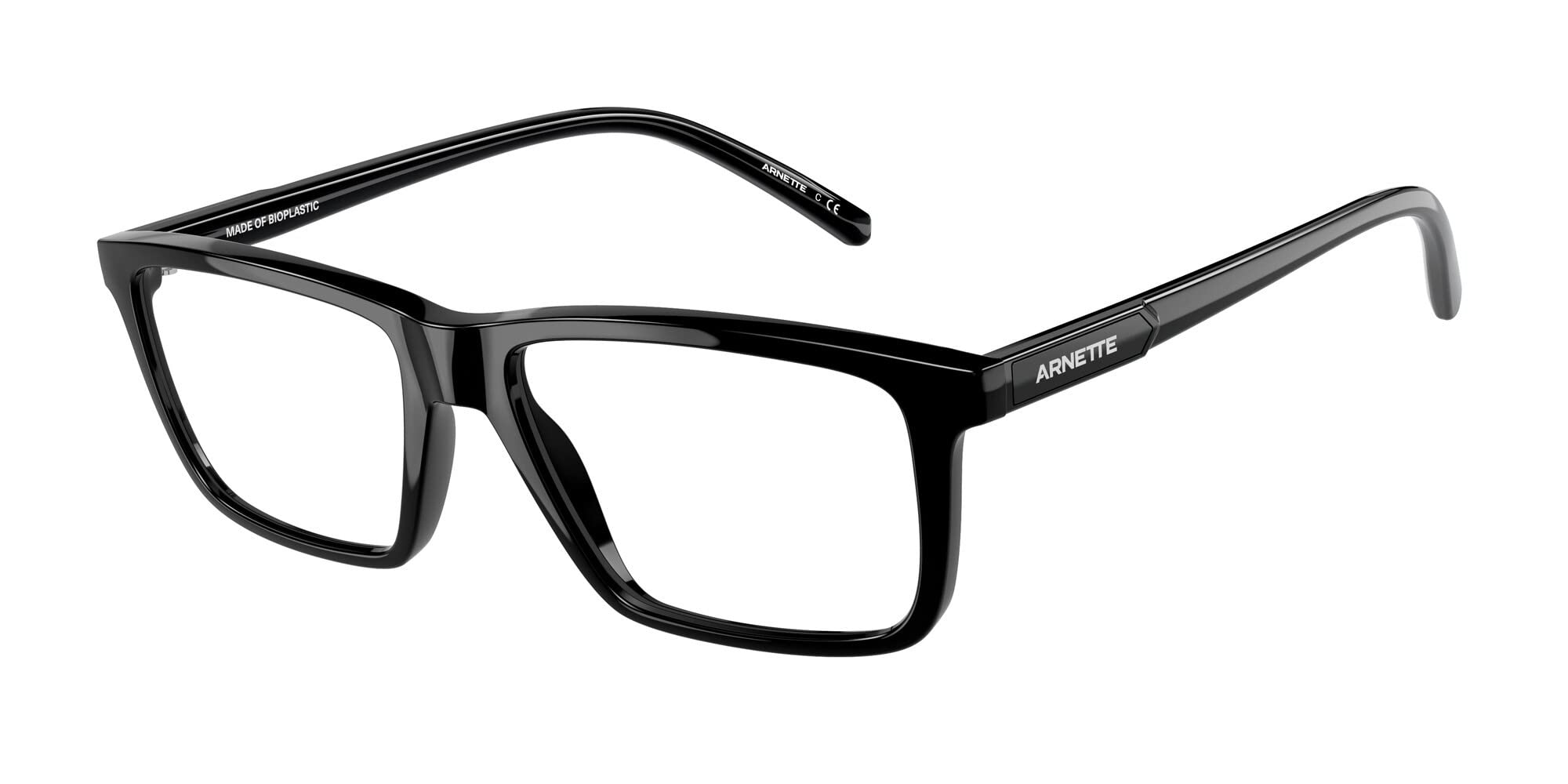 ARNETTE Men's An7197 Eyeke Rectangular Prescription Eyeglass Frames - Lightweight & Durable for Work, Reading & Everyday Use