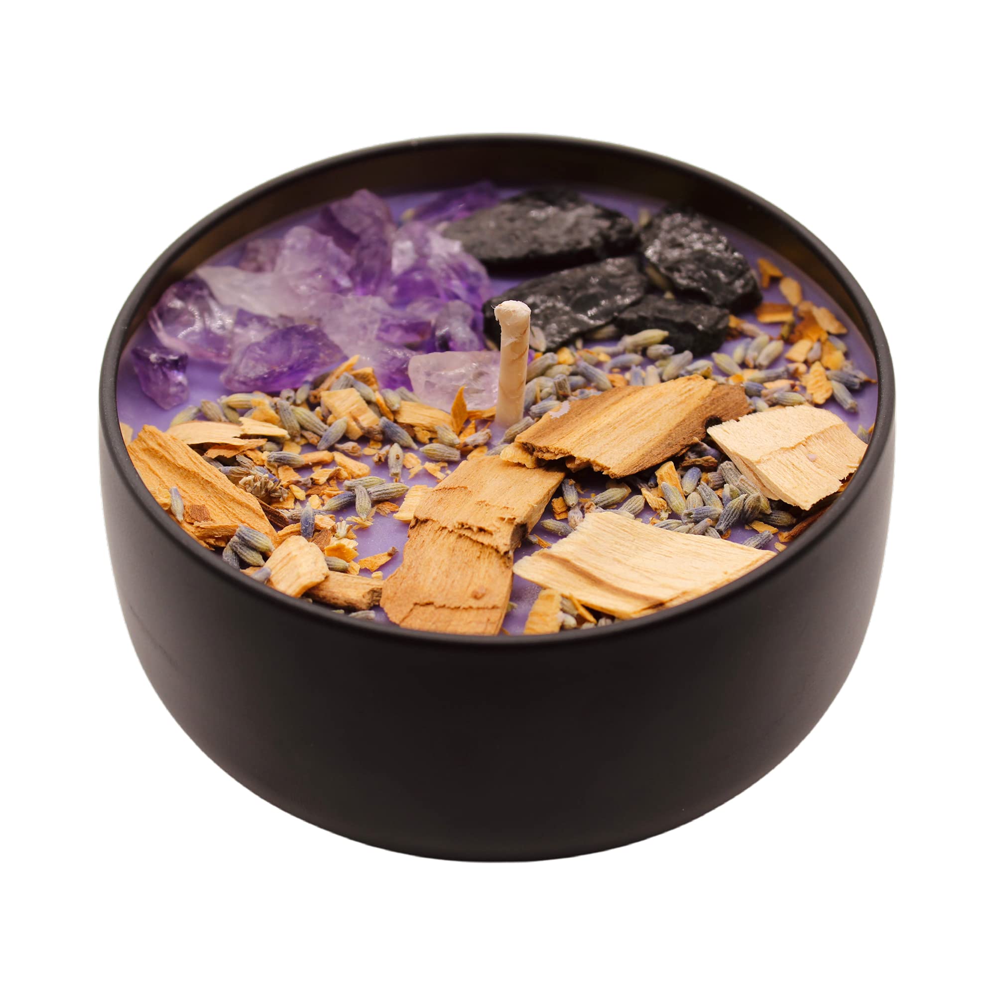 Energy Cleansing Candle - Intention Candle for Protection & Positive Vibes (4oz) | Spiritual Cleansing, Meditation & Home Blessing Rituals
