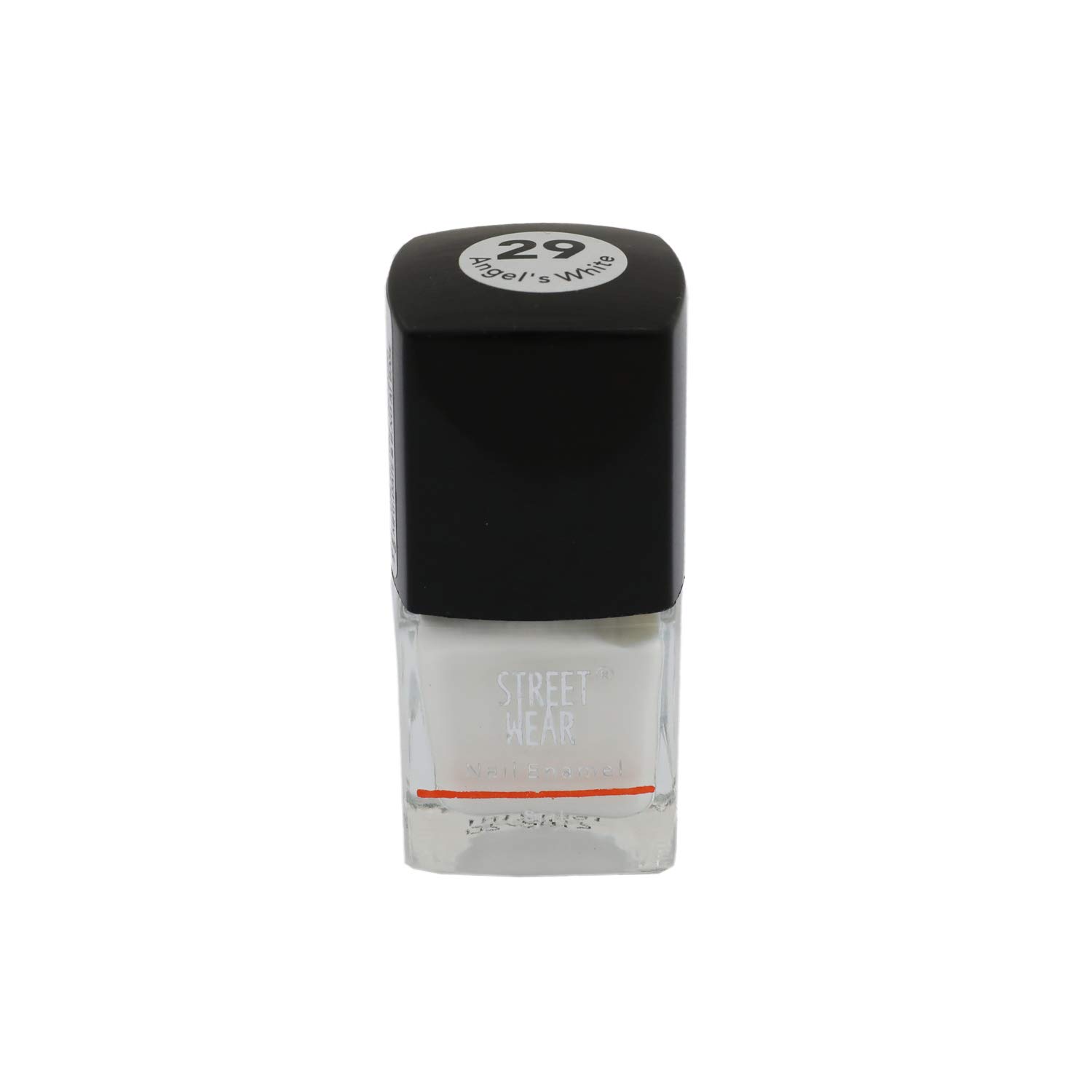Street Wear Nail Polish - Angel's White (8ml) | Long-Lasting Vegan Nail Enamel for Trendy Fashion & Party Looks