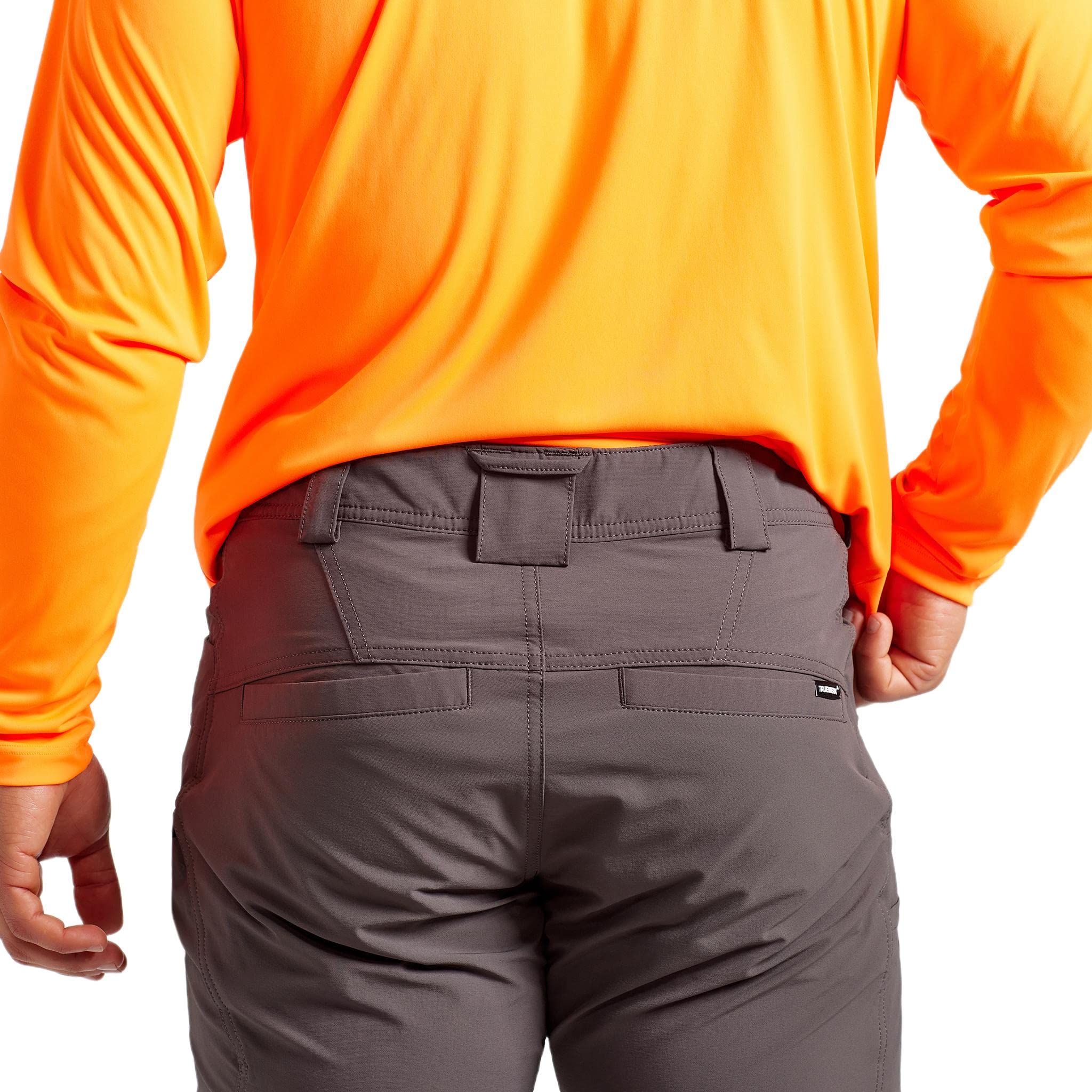 TRUEWERK Men's Work Pants - T1 WerkPants Relaxed Fit, Lightweight, Moisture Wicking, Tactical Cargo Pants with 4-Way Stretch - Durable & Comfortable for Construction, Hiking & Outdoor Work