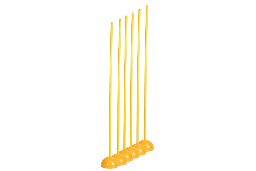 Warrior Coaching Sticks with Base - Lacrosse Training Equipment for Coaches & Players - Perfect for Field Practice, Drills & Skill Development