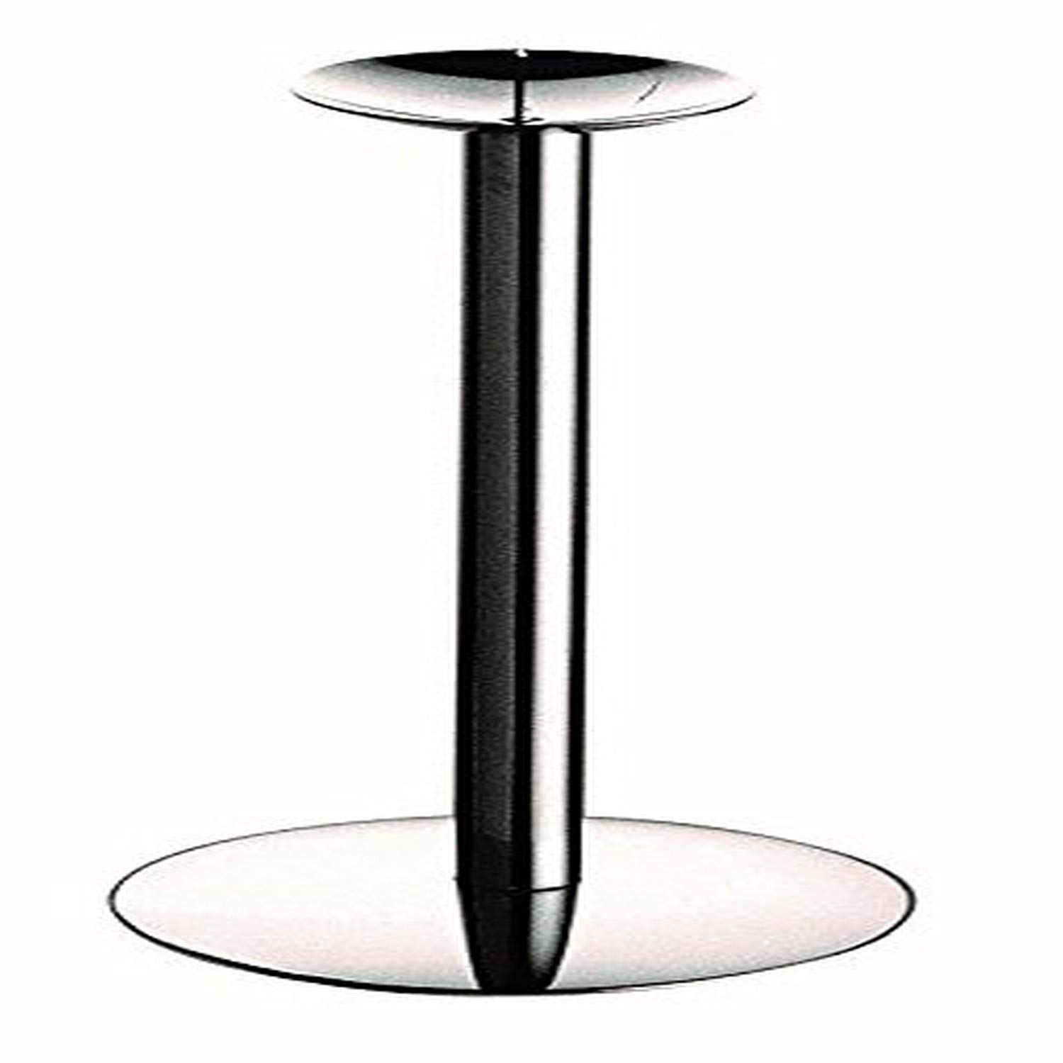 Premium Mepra Giotto 207071 Stainless Steel Candle Holder - Elegant Candlestick for Dining Table, Wedding Decor & Home Centerpiece - Dishwasher Safe & Rustproof