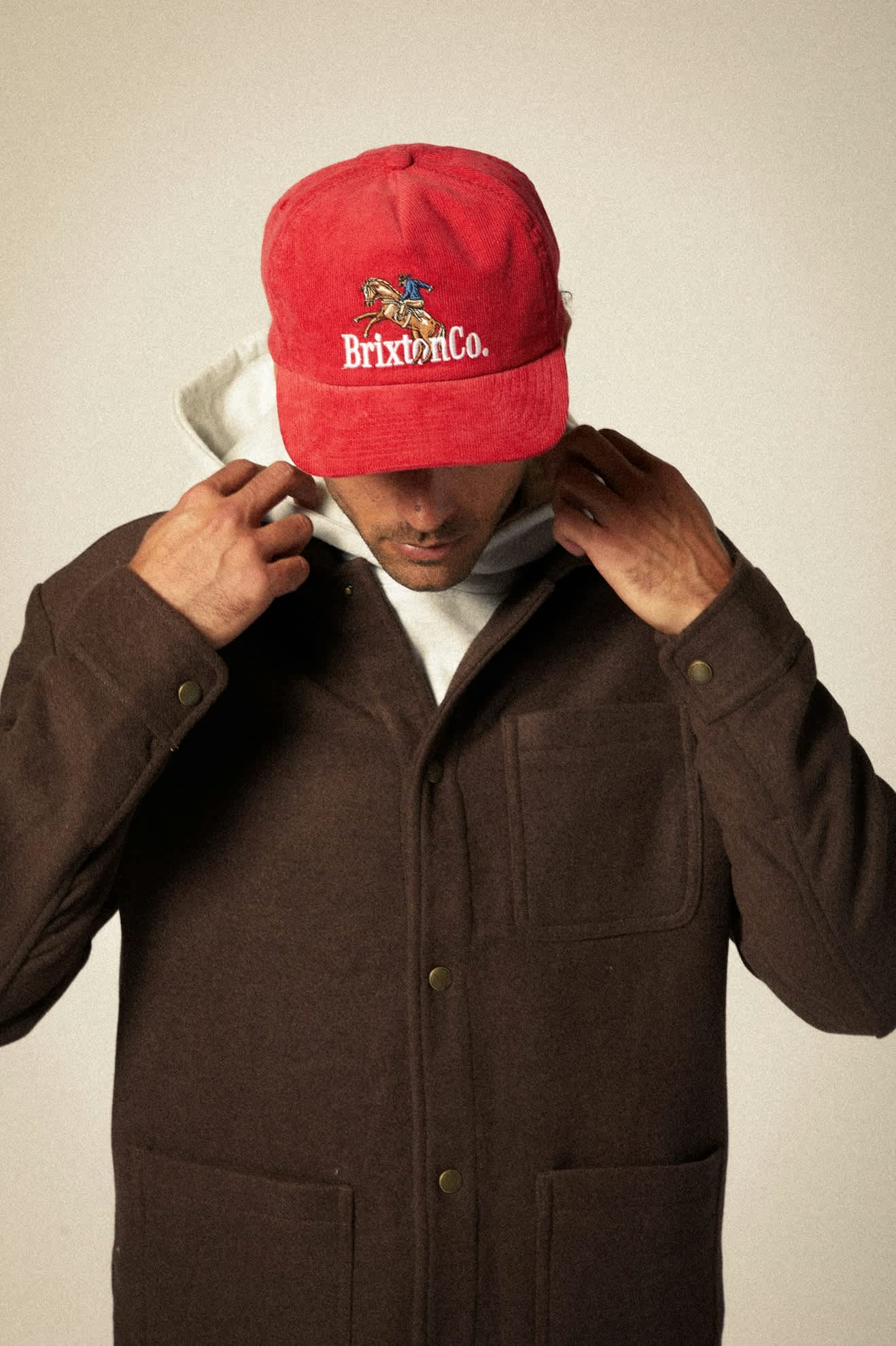 Inwood Snapback Hat - Adjustable Red Baseball Cap for Men & Women - Perfect for Sports, Outdoor Activities & Casual Wear