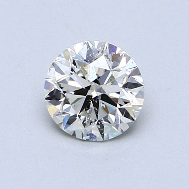 0.70 Carat J SI2 Round Diamond - Premium Loose Diamond for Engagement Rings & Fine Jewelry - Ideal Cut for Sparkling Brilliance