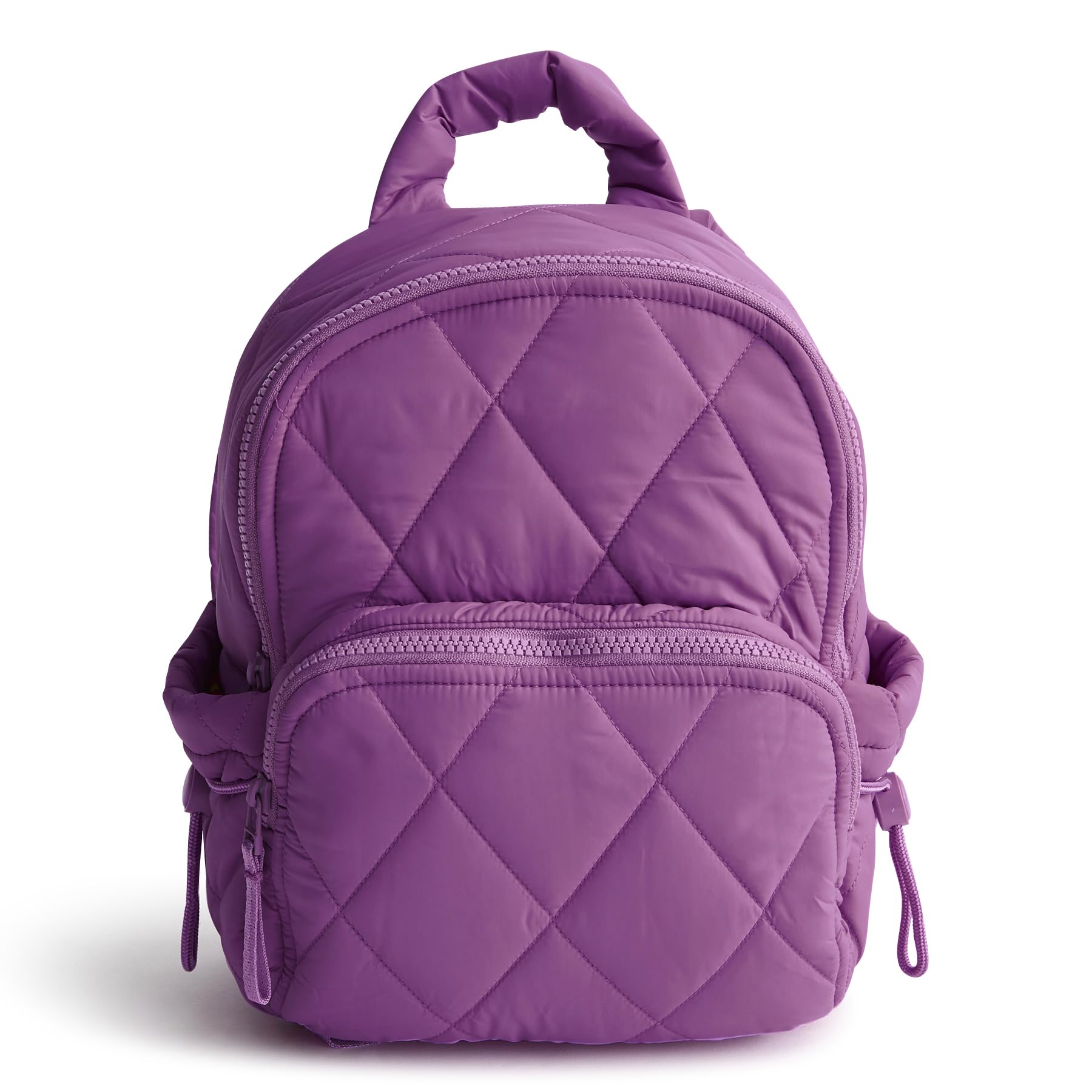 Vera Bradley Featherweight Small Banbury Backpack in Iris Orchid - Lightweight Travel Backpack for Women, Perfect for School, Work & Daily Commute