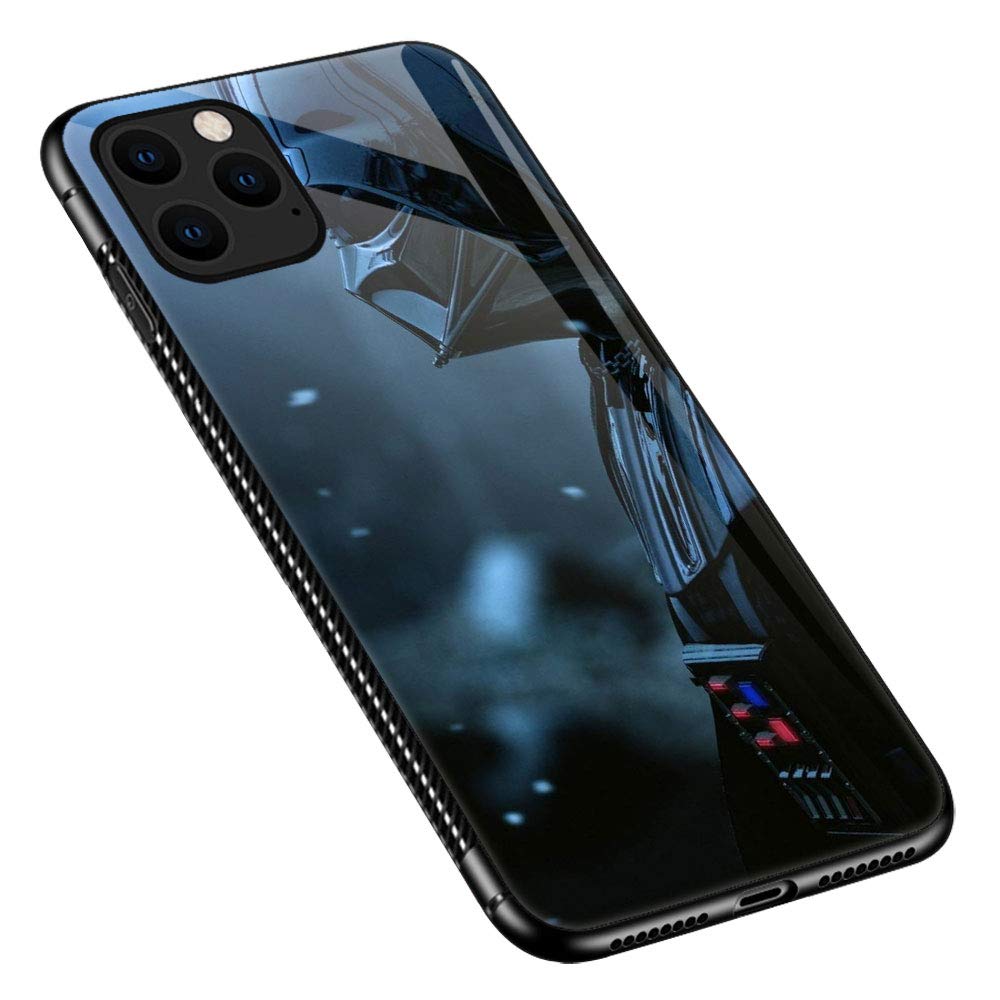 iPhone 11 Case - Shockproof Armor Man Profile with Pattern Design | Non-Slip Tempered Glass Cover for Apple iPhone 11 | Perfect for Outdoor Adventures & Daily Protection