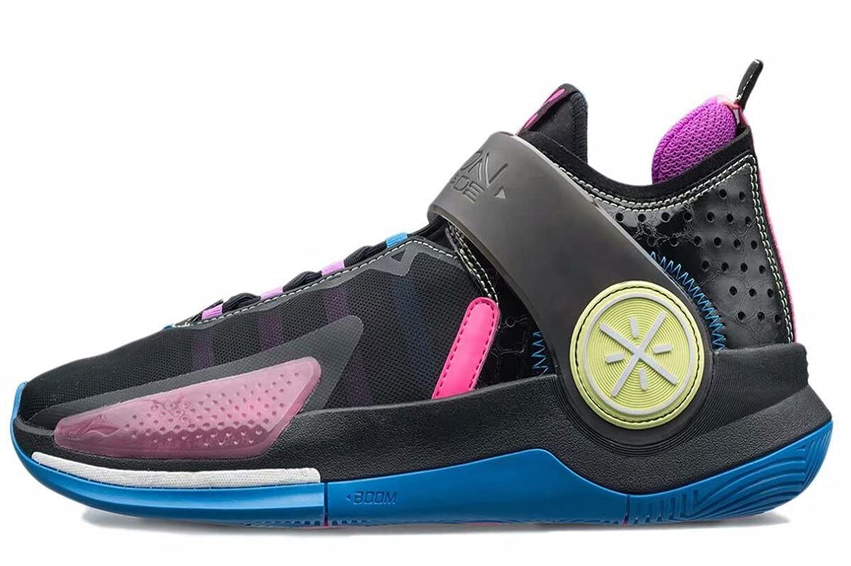 LI-NING Fission 8 Wade Men's Basketball Shoes - Anti-Slip Professional Shock Absorption Sneakers for Indoor/Outdoor Court Play - High Performance Sports Shoes for Basketball Training and Games